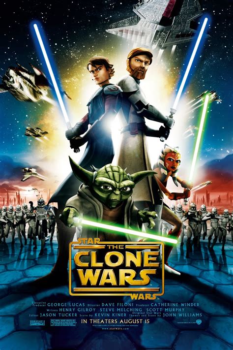 clone wars movie before tv show